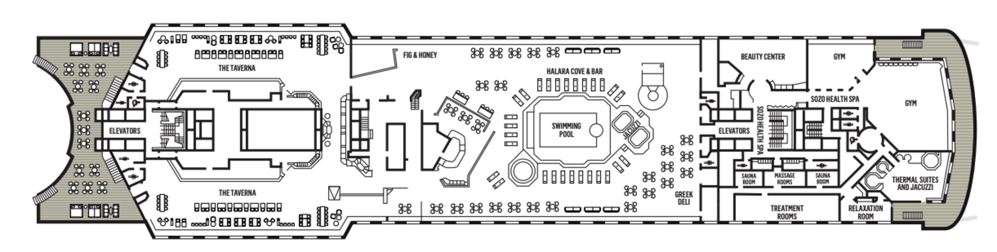 Deck 11 plan